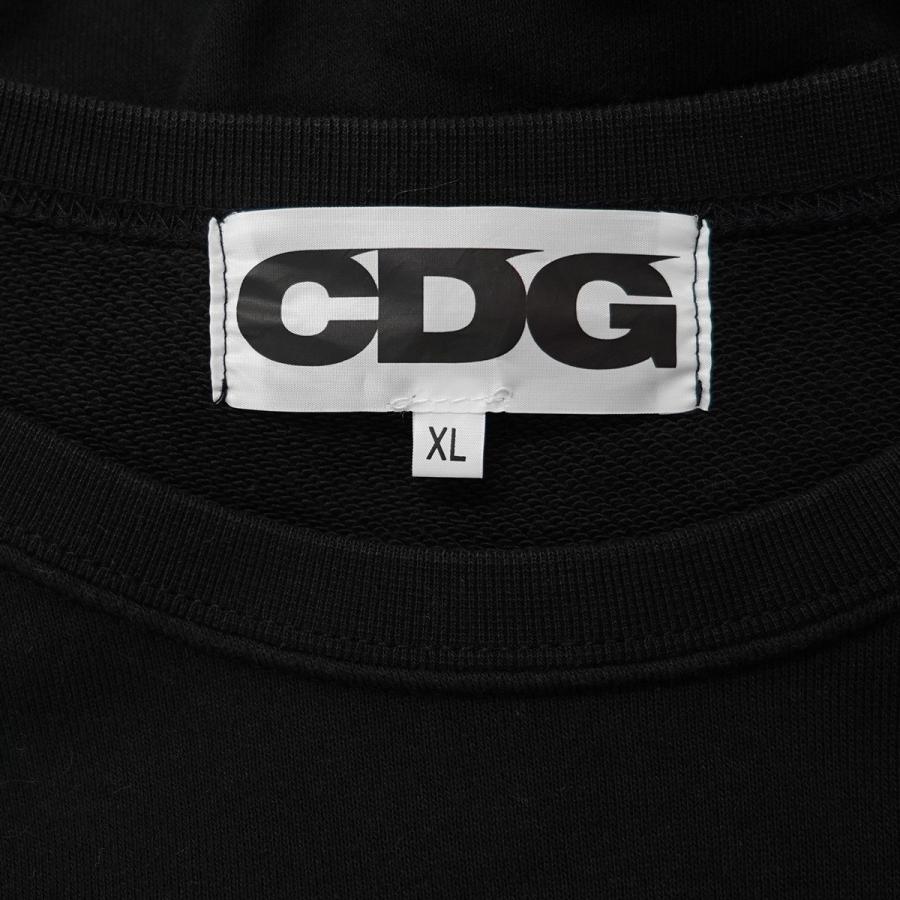 CDG 【値下げ】CDG COMME des GARCONS バックロゴ プリント スウェット