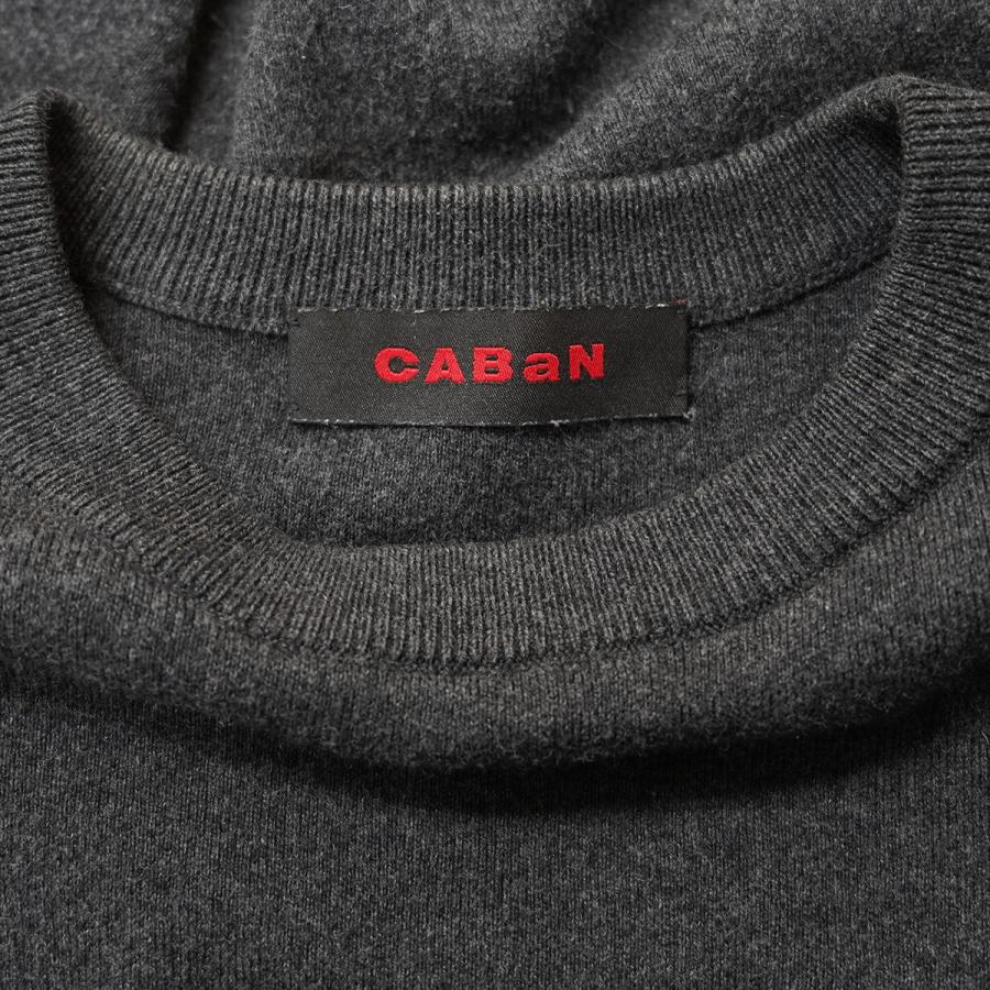 CABaN（キャバン） 【値下げ】CABaN コットンカシミヤ クルーネック
