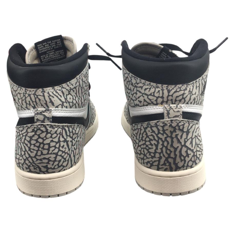NIKE ナイキ Air Jordan 1 High OG White Cement Safari エア