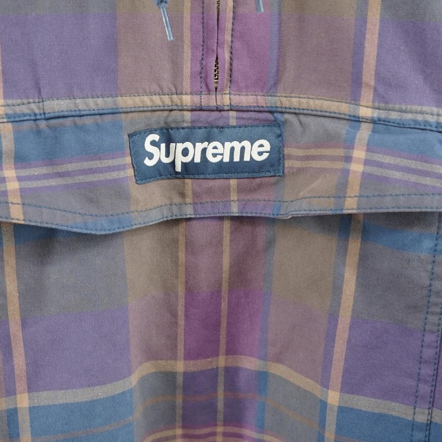Supreme シュプリーム 24SS Cotton Utility Anorak Plaid ボックスロゴ