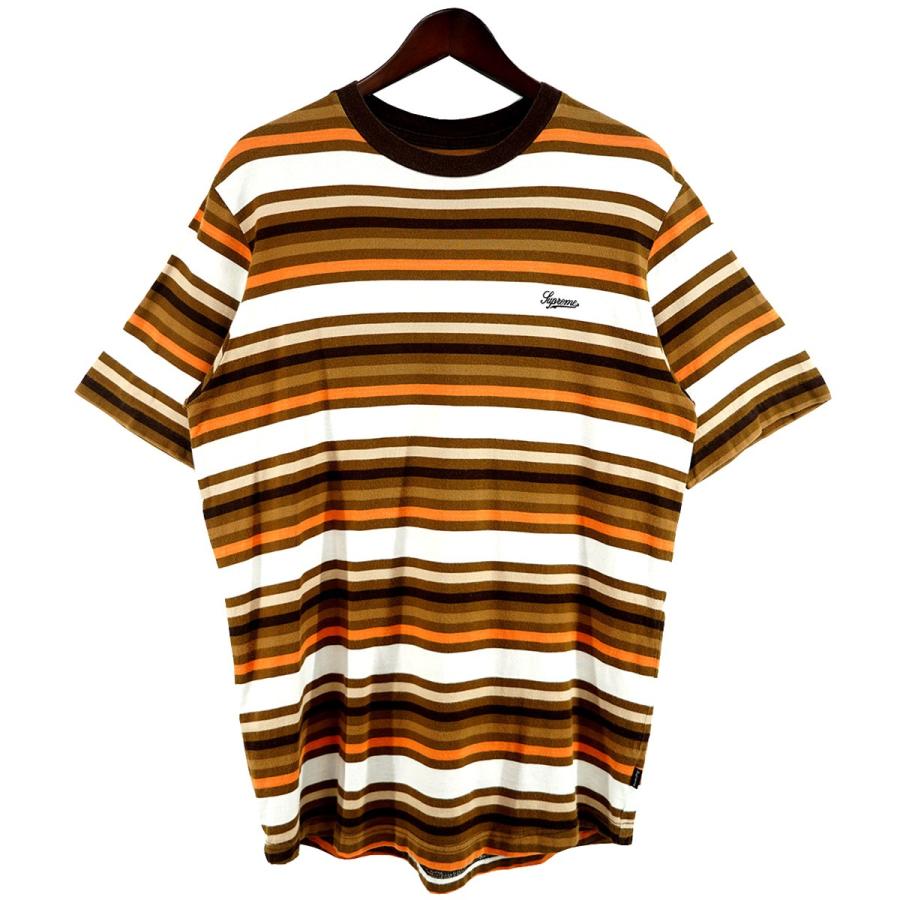 SUPREME ストライプ Tシャツ Supreme（シュプリーム） Supreme 19SS Multi Stripe S／S Top マルチ