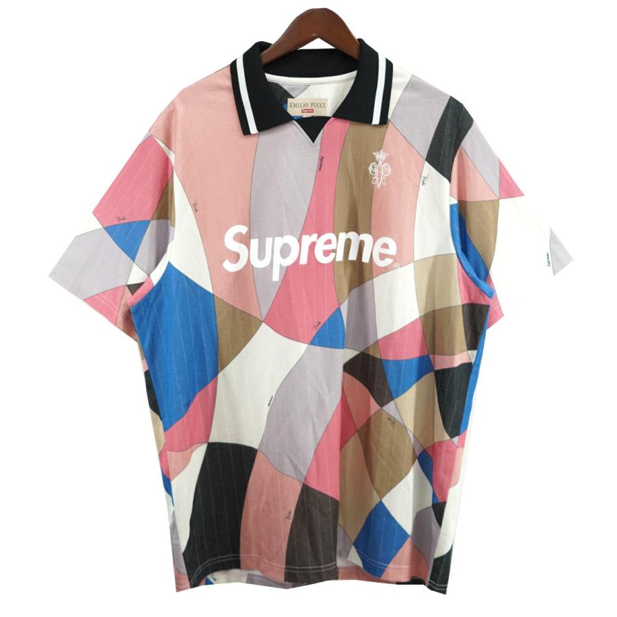 トップス supreme emillio pucci 21ss soccer jersey Supreme（シュプリーム） シュプリーム×エミリオプッチ Supreme×EMILIO