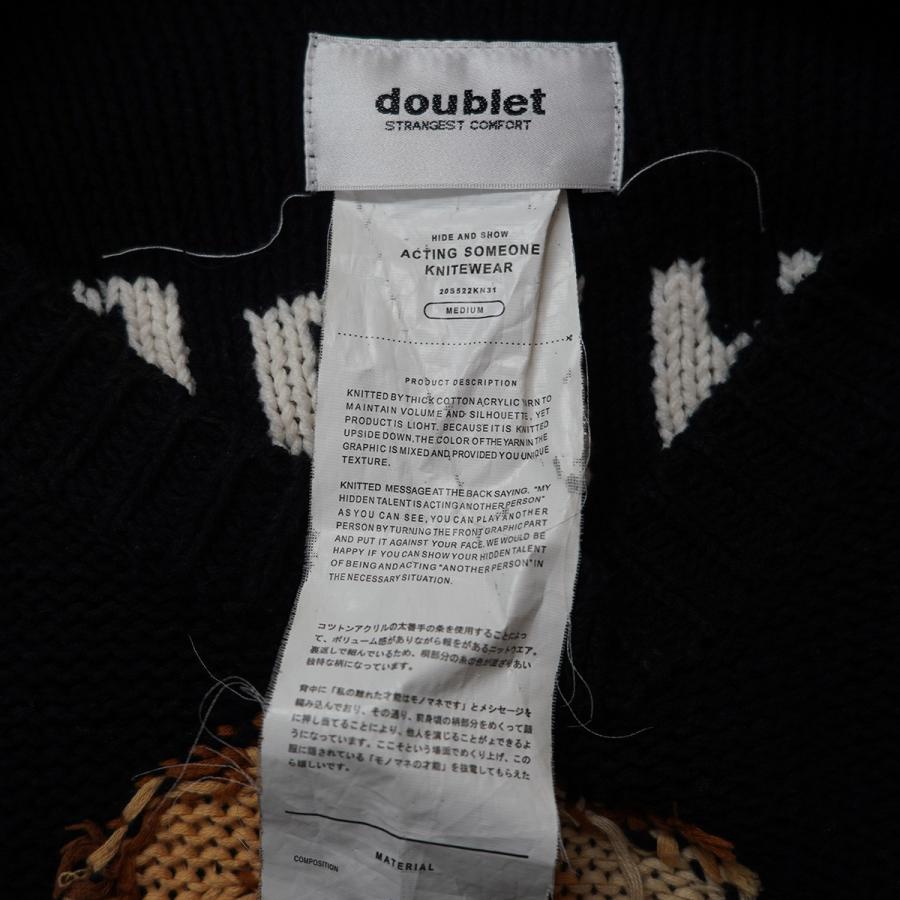 doublet（ダブレット） 【値下げ】doublet 20SS ACTING SOMEONE