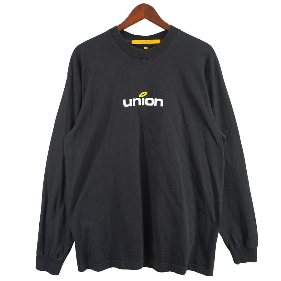 中古】<br>UNION <br>ロゴ ロンT 長袖Tシャツ ロングスリーブT