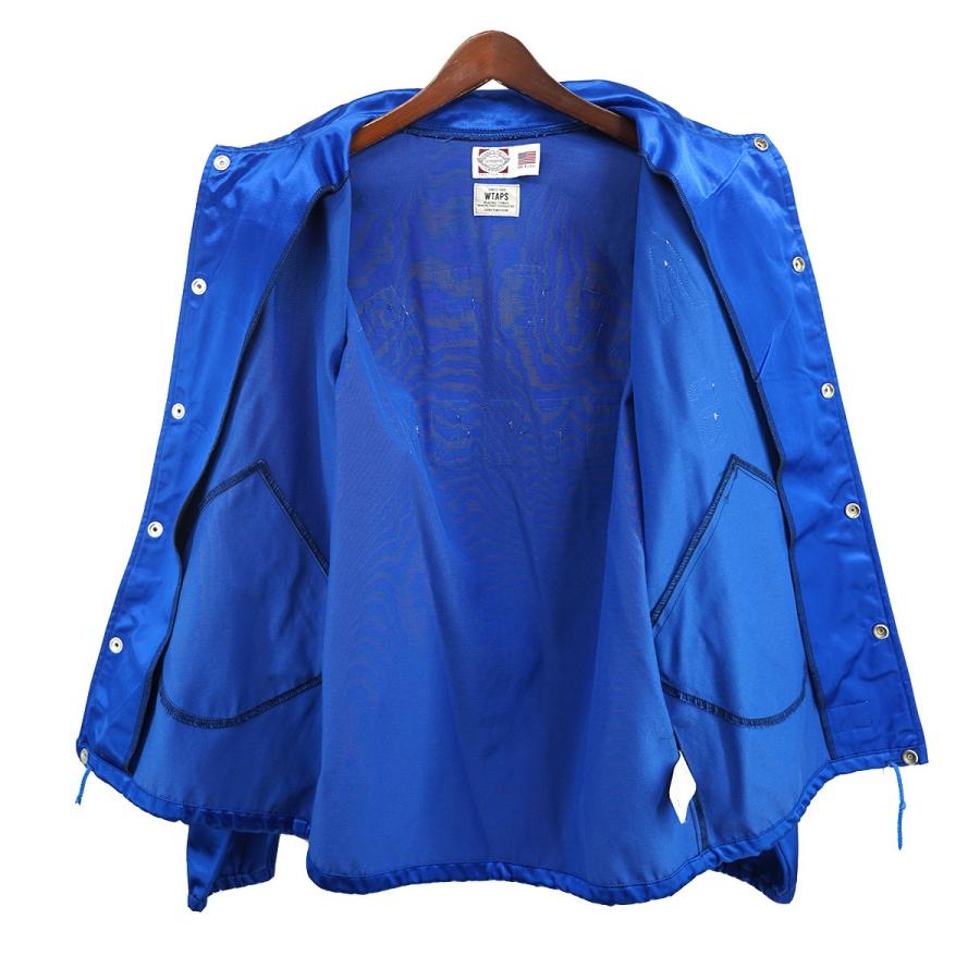 ダブルタップスサテンウインドブレーカーM WTAPS ダブルタップス VINTAGE SATIN WINDBREAKER JACKET ロゴ