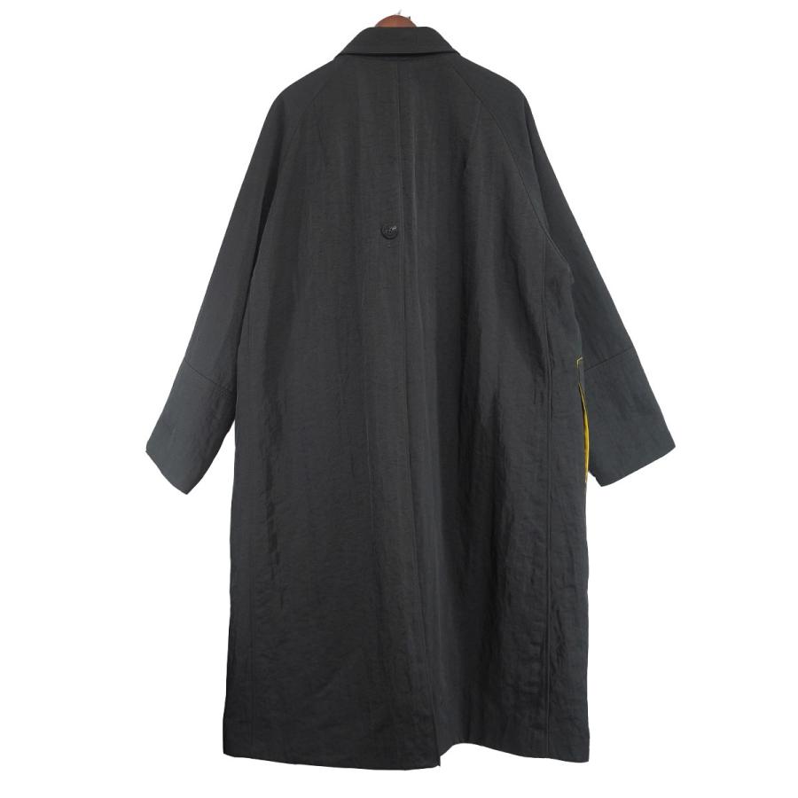 COOTIE / コート/M/ナイロン/BLK/無地 ナイロントレンチコート