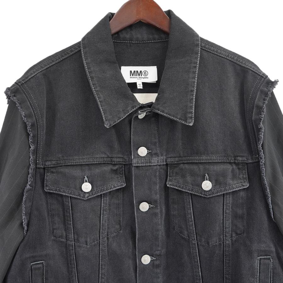 MM6 【値下げ】MM6 Maison Margiela 23AW DENIM×STRIPEDWOOL
