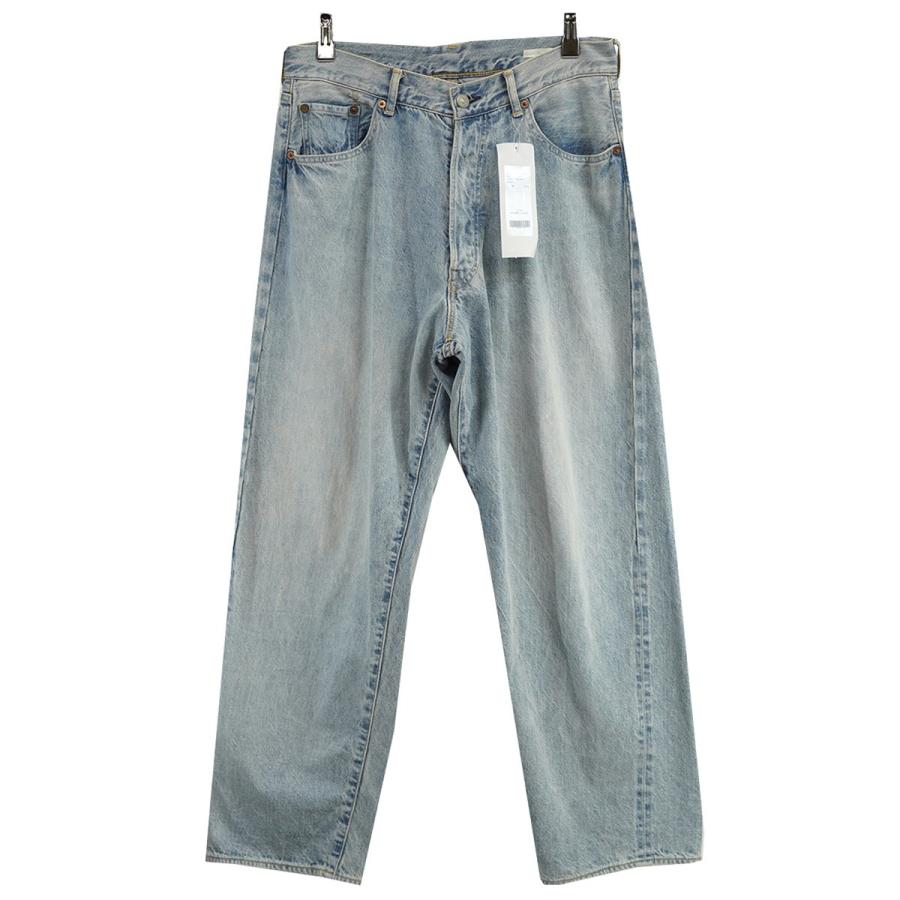 パンツ [1]22ss comoli bleach 5p denim COMOLI (コモリ) デニム 5Pパンツ BLEACH