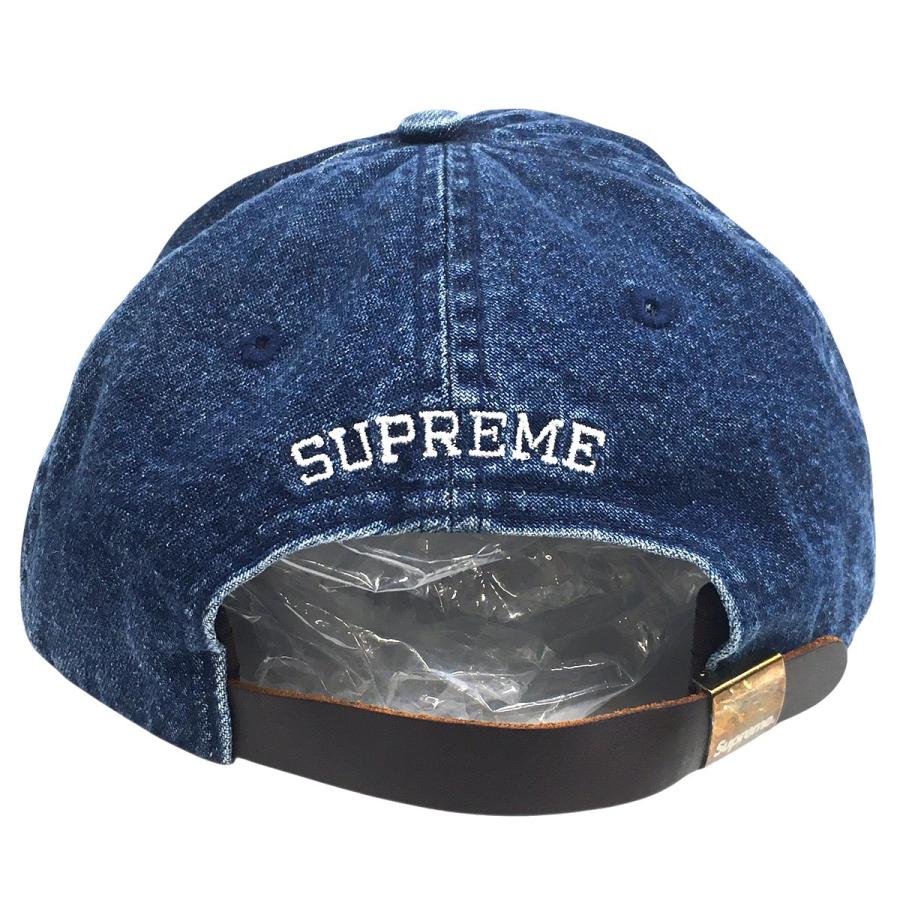 Supreme シュプリーム 17SS Washed Denim S Logo 6-Panel