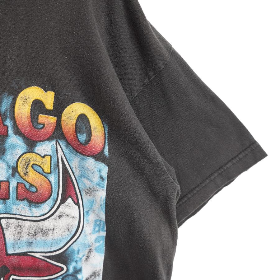 VINTAGE 【値下げ】VINTAGE 90s NBA CHICAGO BULLS BOOTLEG RAP TEE