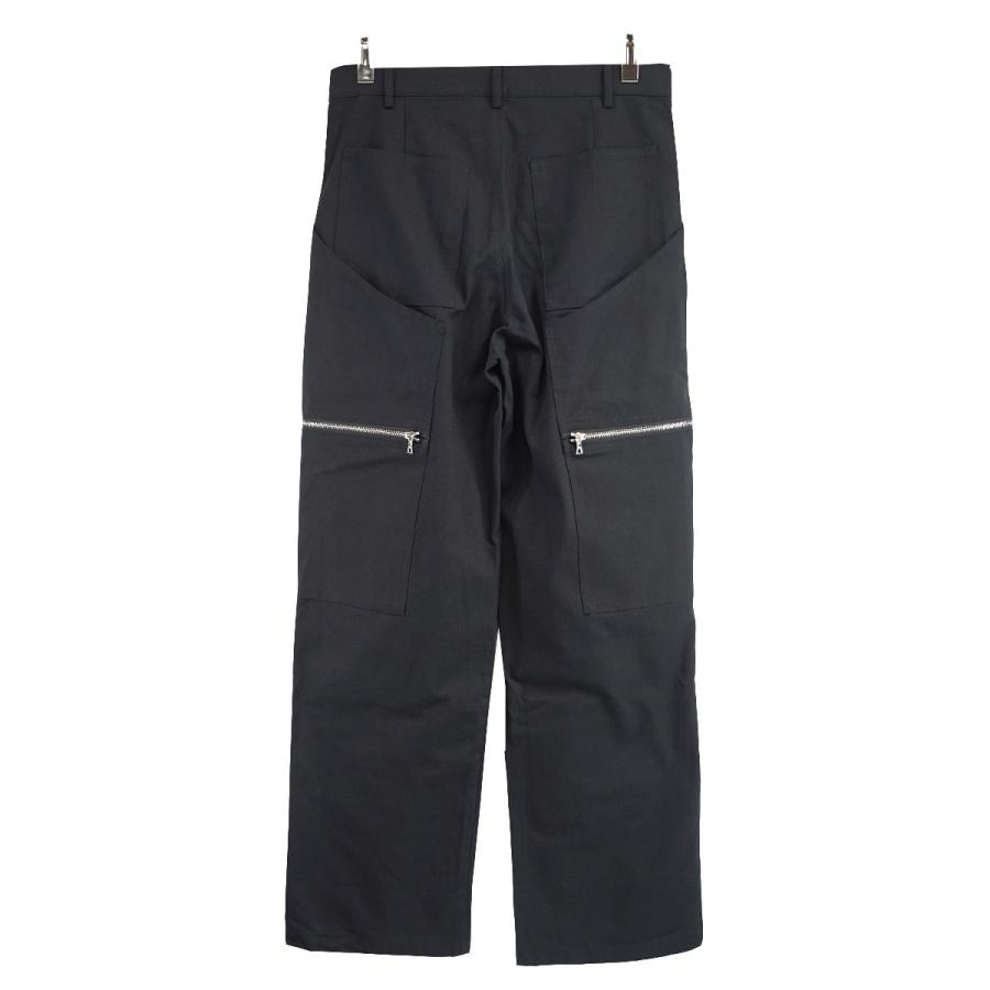 cmmawear パンツ CMMAWEARのブラック Snapped Hem カーゴパンツがセール中