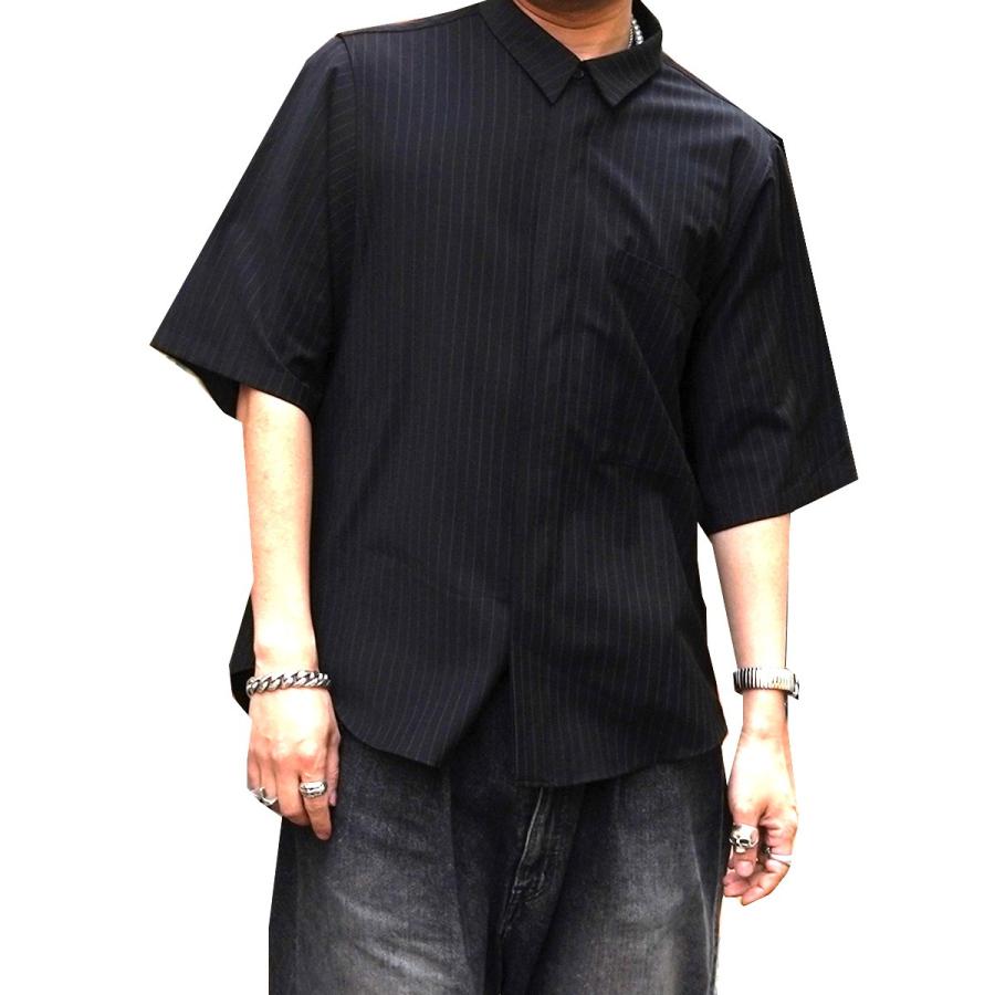 Sise（シセ） 【値下げ】Sise 21SS STRIPE POCKET SHIRT ストライプ 