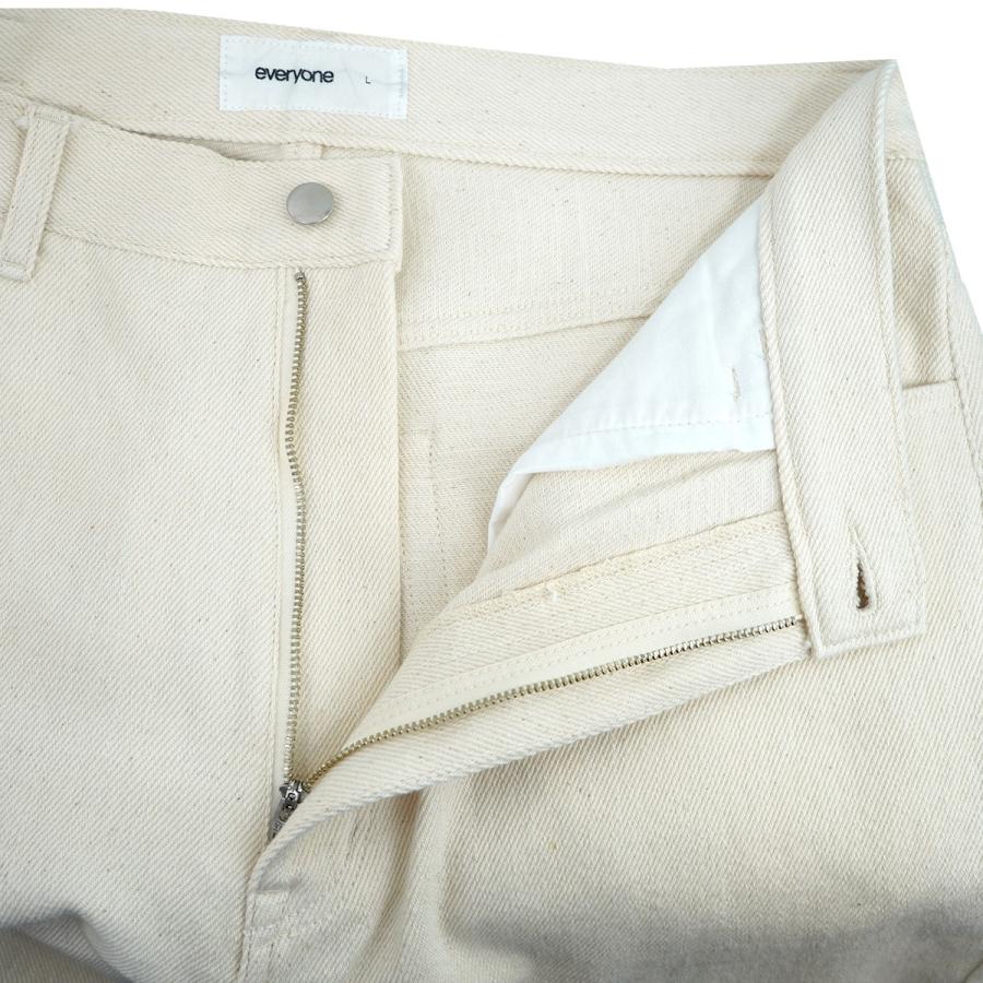 エブリワン everyone soft denim pants ソフトデニムパンツ ナチュラル
