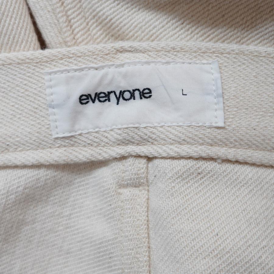 エブリワン everyone soft denim pants ソフトデニムパンツ ナチュラル