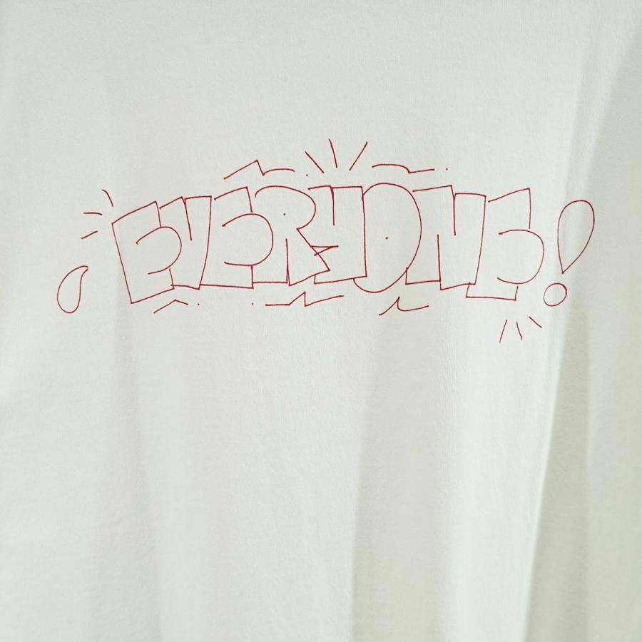 値下げ】everyone 23SS j．30000(ジェイ．30000) logo tee ロゴ