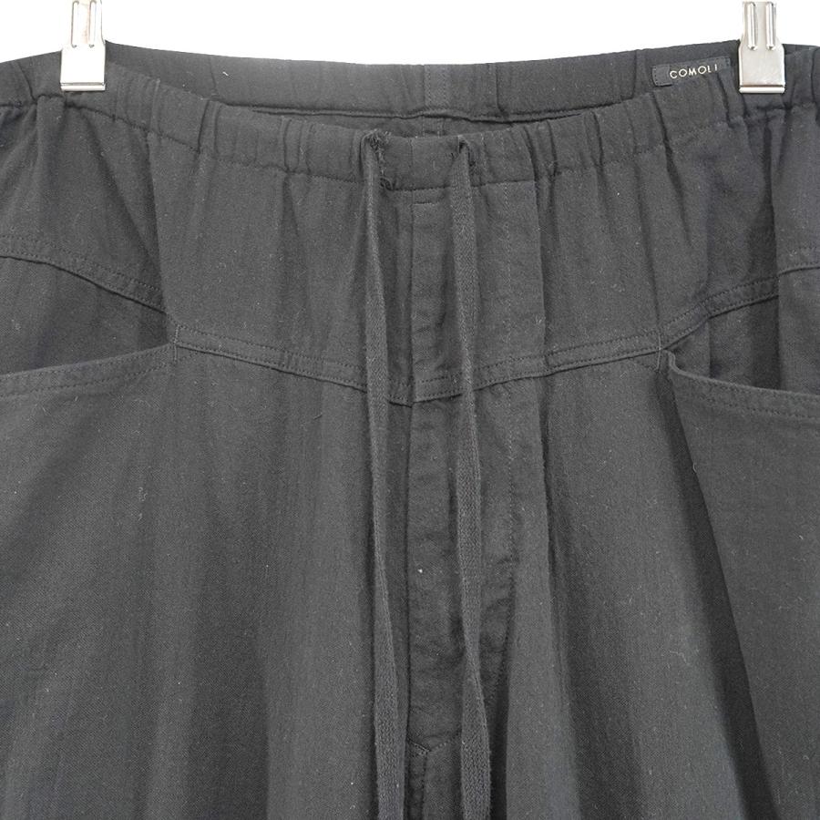 COMOLI（コモリ） COMOLI 25SS オックス ドローストリングパンツ 空紡
