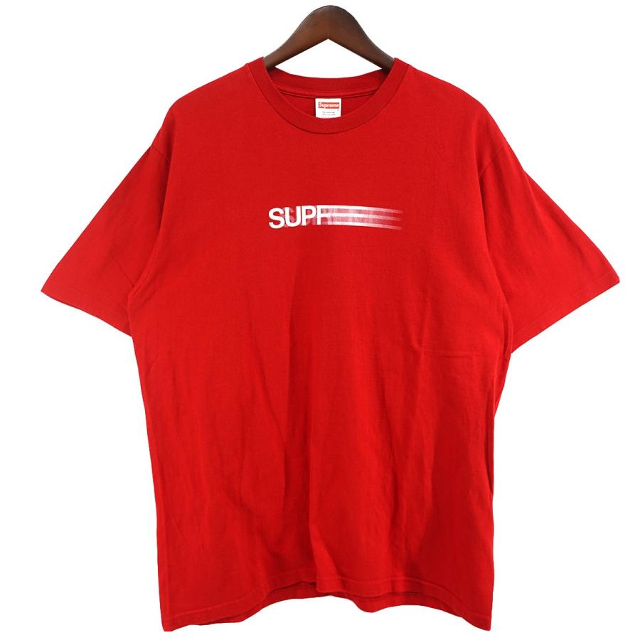 23ss Supreme シュプリーム Motion Logo Tee 赤 Supreme（シュプリーム） Supreme 23SS Motion Logo Tee モーション