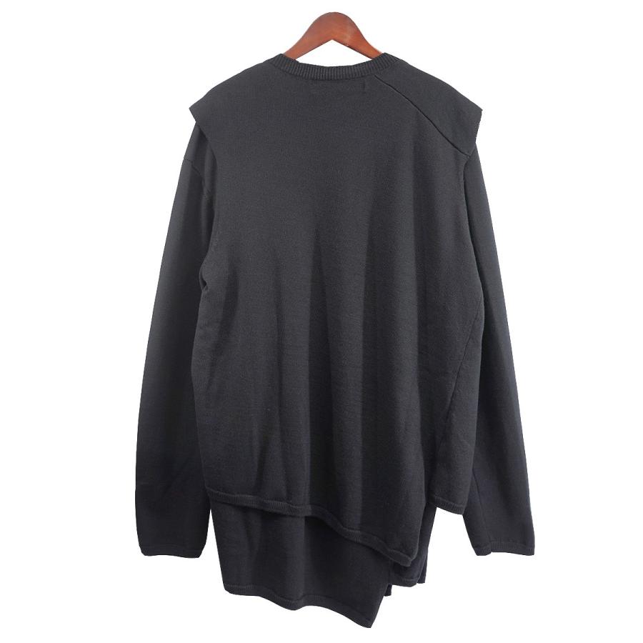 COMME des GARCONS コムコム レイヤード 切替 ニットジャケット COMME des GARCONS コムコム レイヤード 切替 ニットジャケット
