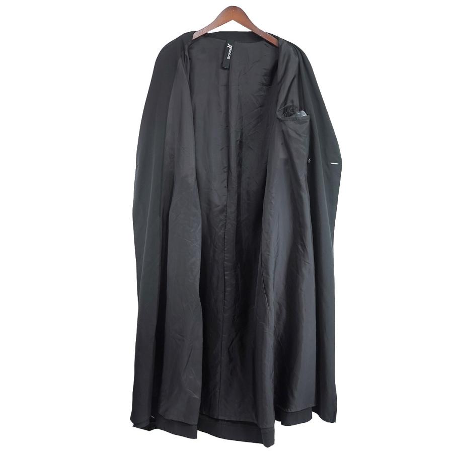 Ground Y コード W/GABARDINE OUT POCKET LONG COAT(FREE SIZE Black): Vintage 1.2