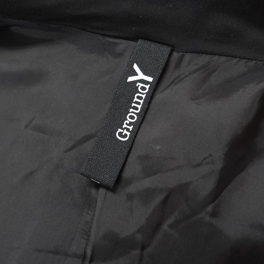 Ground Y 黒 ロングコート Ground Y Cotton Double Coat | HUES 福岡セレクトショップ