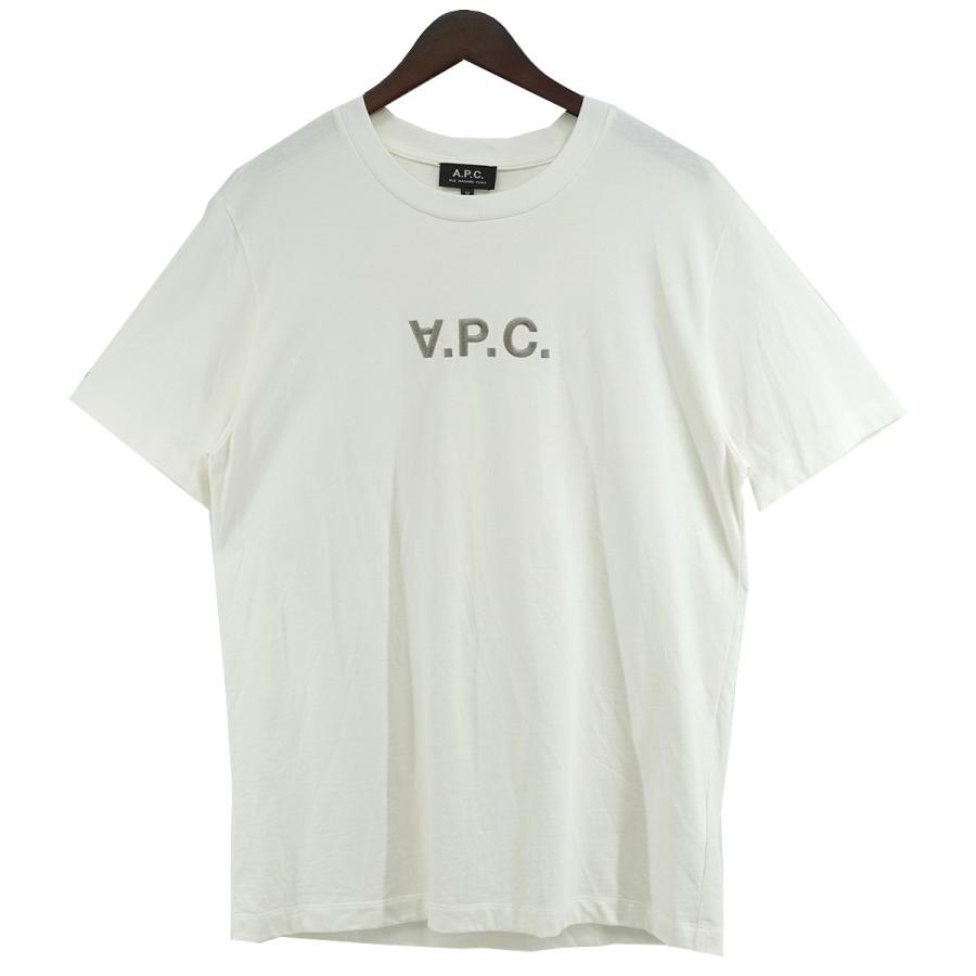 A.P.C.（アーペーセー） APC BEAMS 別注モデル V．P．C． ロゴ 刺繍 T
