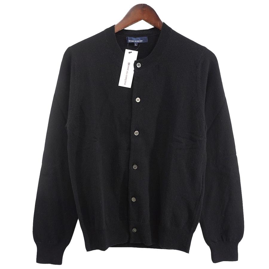 プレイコムデギャルソン 長袖ニット セーター ドット柄 ブラック Lサイズ プレイコムデギャルソン 長袖ニット セーター ドット柄 ブラック L