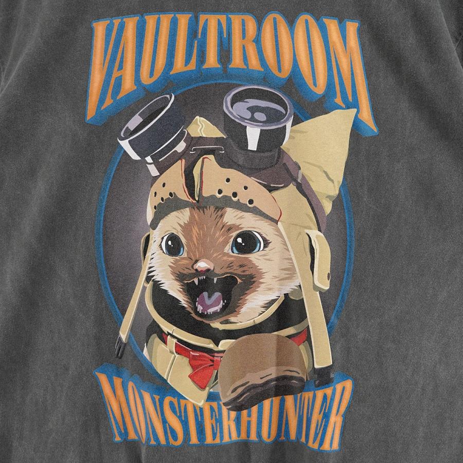 値下げ】VAULTROOM 24SS MONSTER HUNTER AIROU TEE モンスターハンター
