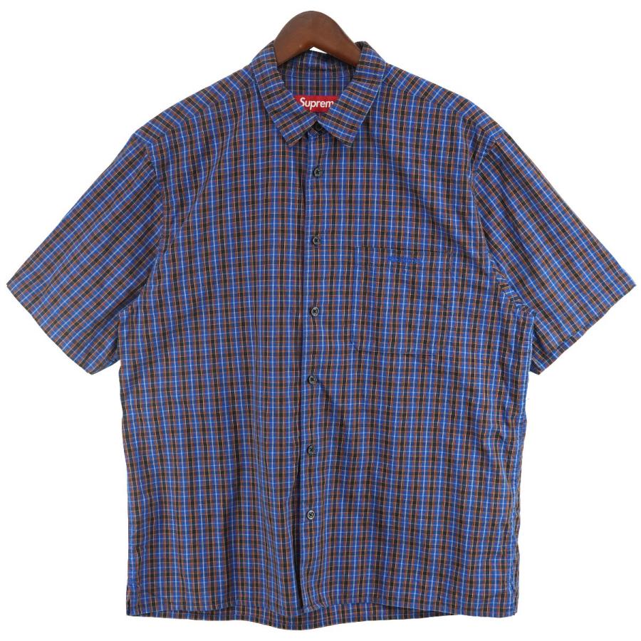 25ss Mini Plaid S/S Shirt supreme 半袖シャツ Supreme（シュプリーム） Supreme 25SS Mini Plaid S／S Shirt ロゴ