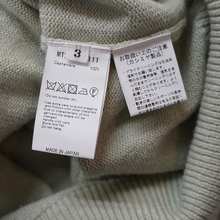 マーティー 【値下げ】MAATEE＆SONS V／N SWEATER カシミヤ V