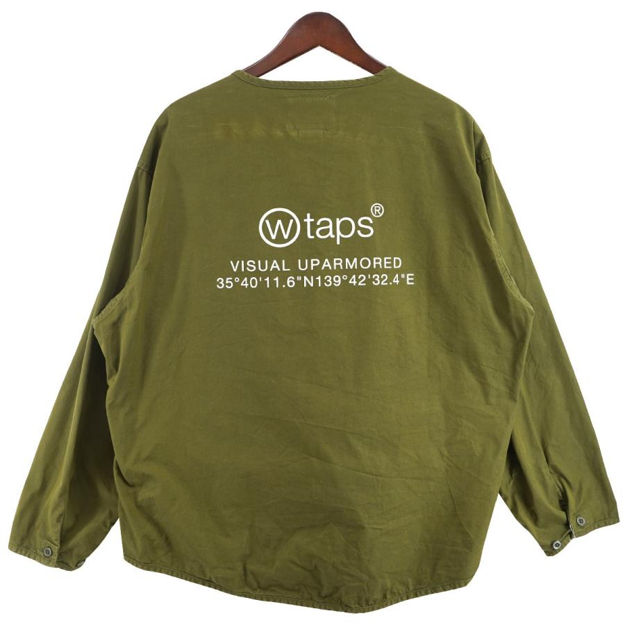 WTAPS ダブルタップス 24AW Scout ／ LS NYCO Weather Olive Drab ロゴ