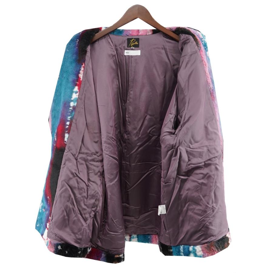 Needles × ts(s) / 22AW/Bomber Jacket/Fur Fleece/ファージャケット/XS/ポリエステル/マルチカラー// ニードルズ×ティーエスエス Needles×ts(s) 22AW Bomber Jacket Fur