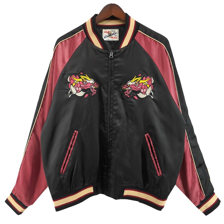 カラク Karaku スカジャン マルチカラー サイズ：XL : カインドオル