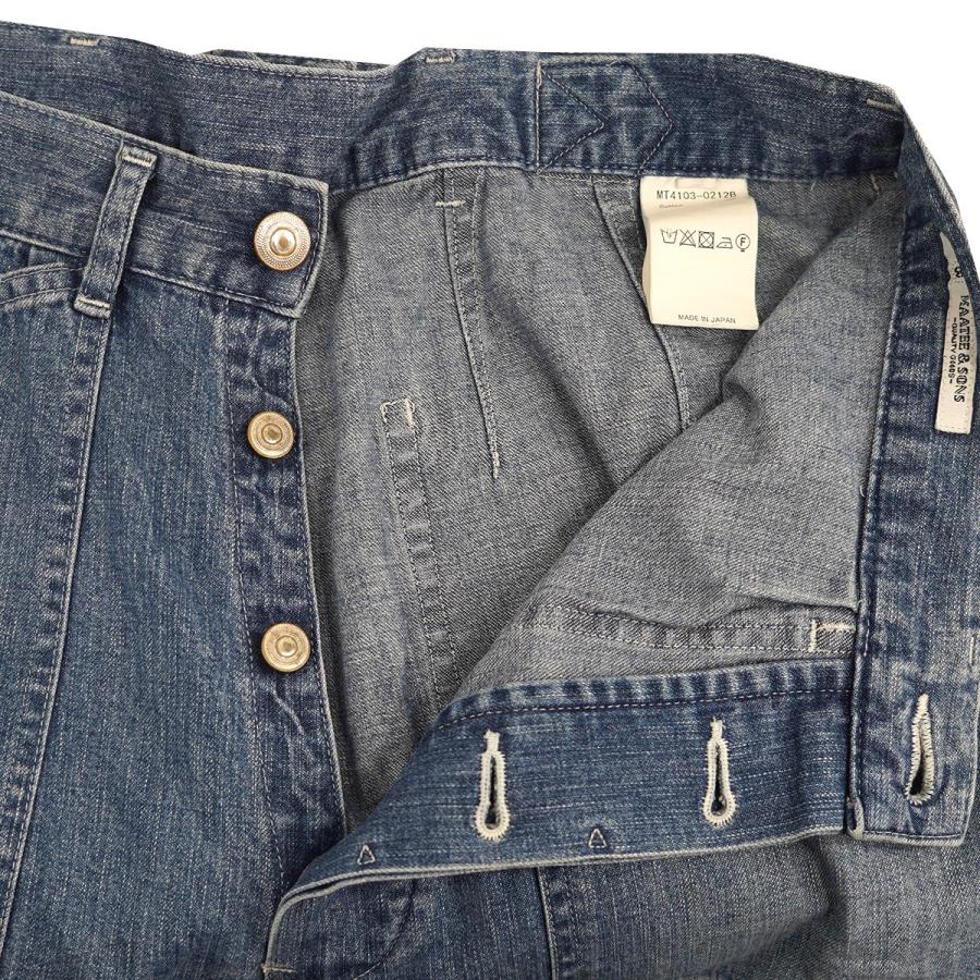 マーティー マーティーアンドサンズ MAATEE＆SONS 24SS MILITARY DENIM