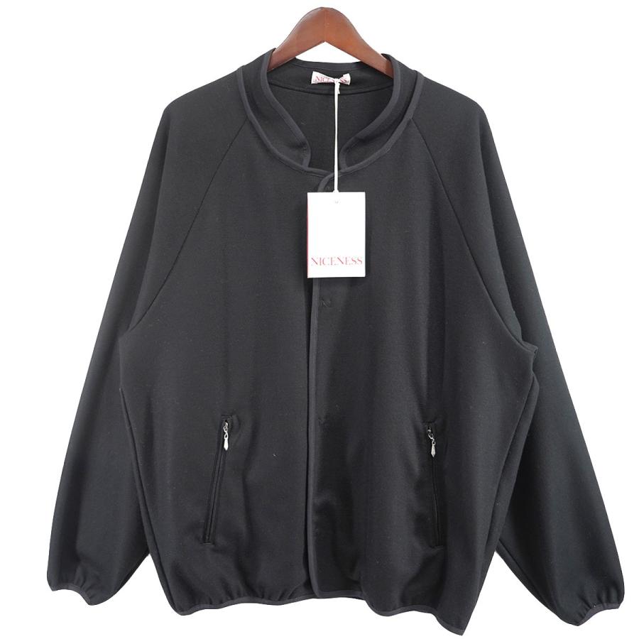 NICENESS / SADE 120S　ウールミルド　パイイングジャケット/M/ウール/BLK/NN-4201J16 NICENESS ナイスネス NICENESS 25AW SADE ／ シャーデー 120S