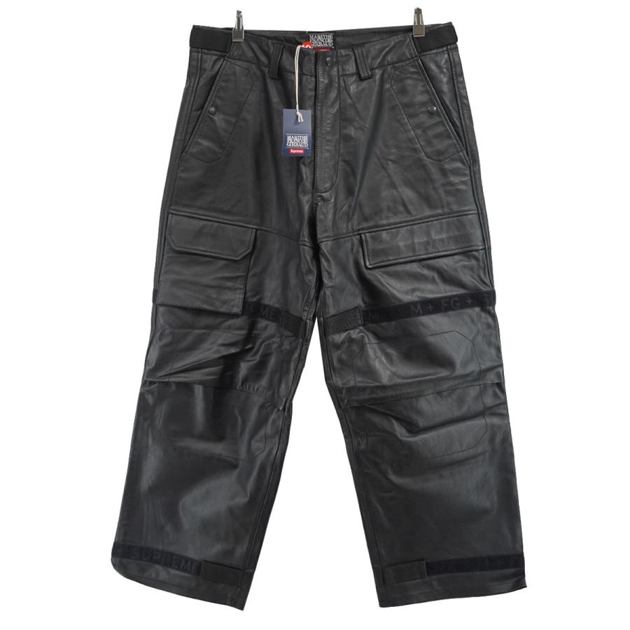 シュプリーム  マリテフランソワジルボー サイズ:34インチ  25SS  Shuttle Tape Leather Cargo Pant カーゴレザーロングパンツ 中古 BS99 Supreme（シュプリーム） 【値下げ】Supreme×Marithe + Francois