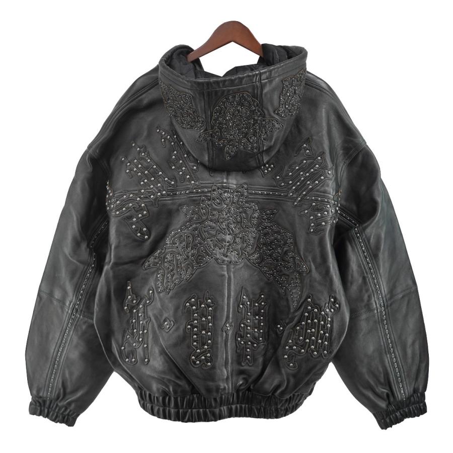 Supreme（シュプリーム） Supreme 25SS Studded Hooded Leather Jacket