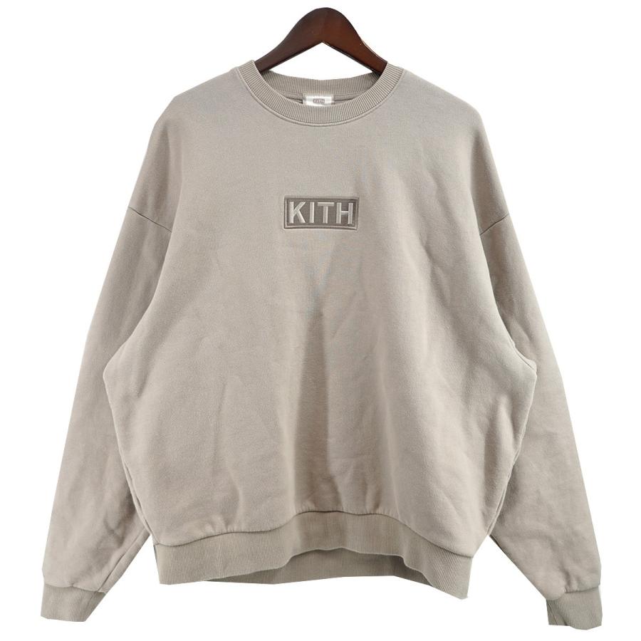 正規品 KITH キス クラシック ボックスロゴ クルーネックスウェットシャツ KITH（キス） KITH KITH Classic Logo Nelson Crewneck クラシック