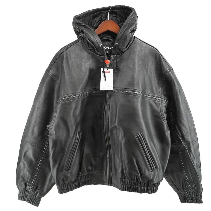 Supreme（シュプリーム） Supreme 25SS Studded Hooded Leather Jacket