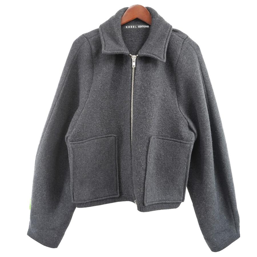 ジャケット・アウター kassl editions カッスル エディションズ Kassl Editions 24AW ジップアップ ウール
