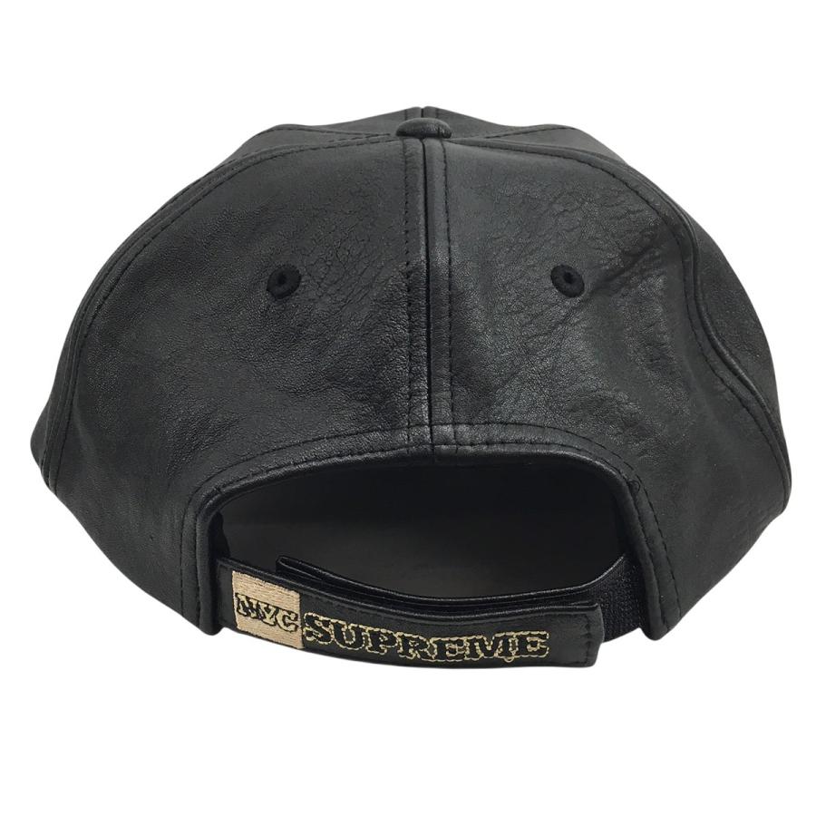Supreme New York レザーキャップ Supreme New York Leather 6-Panel (FW25) - $78