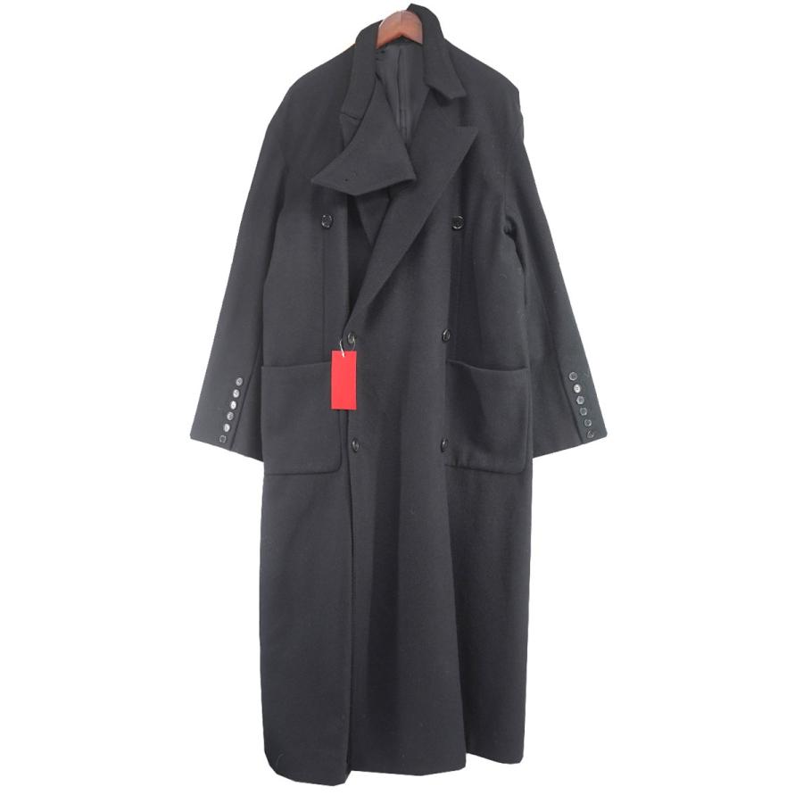 エムエーエスユー MASU 24AW BAT COLLAR OVER COAT バットカラー