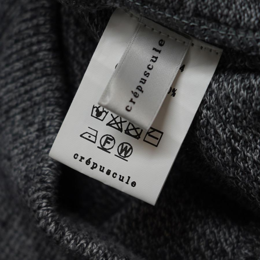 クレスプキュール UR別注 MossStitch DsKnit 美品 crepuscule（クレプスキュール） 【値下げ】crepuscule 24AW UR Moss