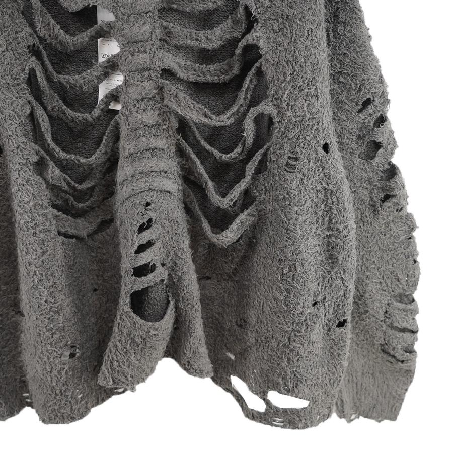 doublet（ダブレット） 【値下げ】doublet 25AW RIBCAGE KNIT PULLOVER