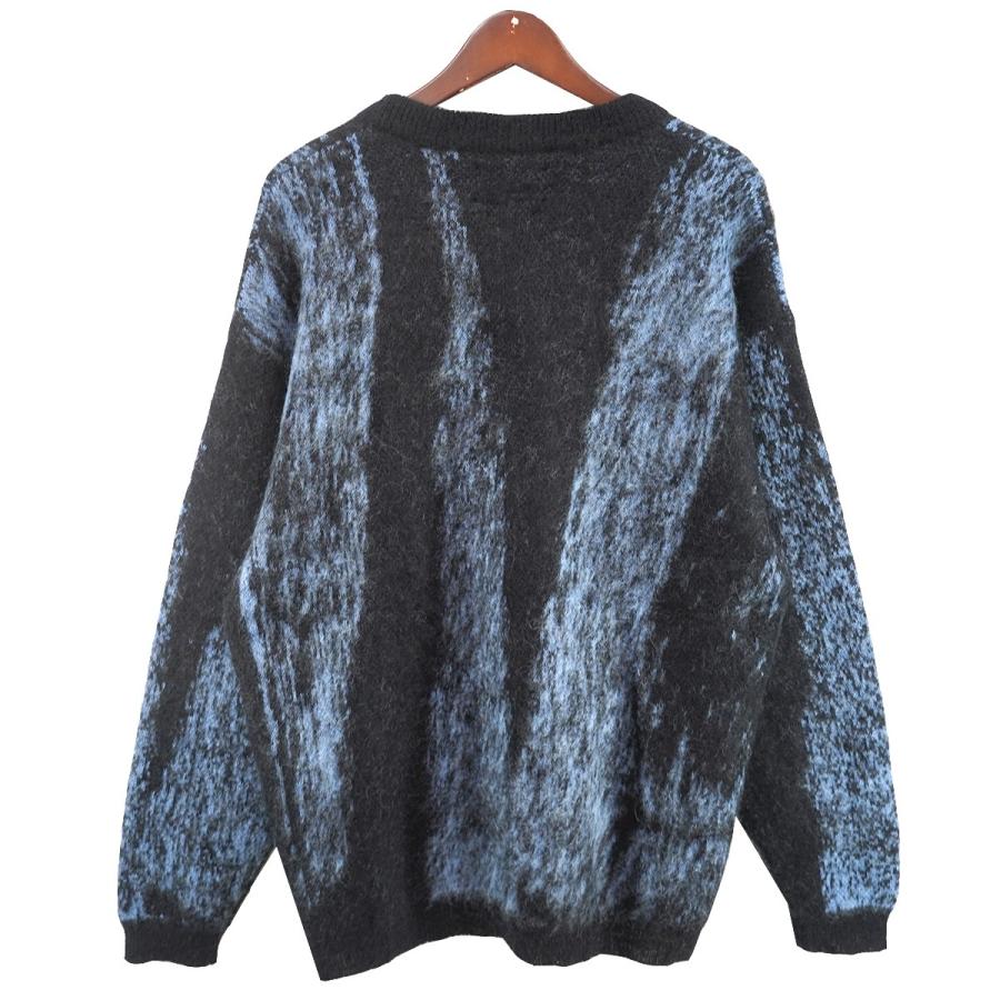 YOAK（ヨーク） 【値下げ】YOKE 24AW JACQUARD MOHAIR SWEATER #BLUE