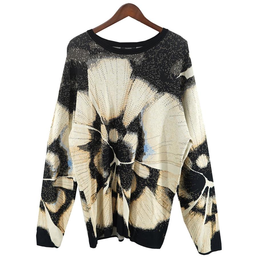 TAG（PORTER） 【値下げ】TAAKK 24AW JACQUARD KNIT フラワー 