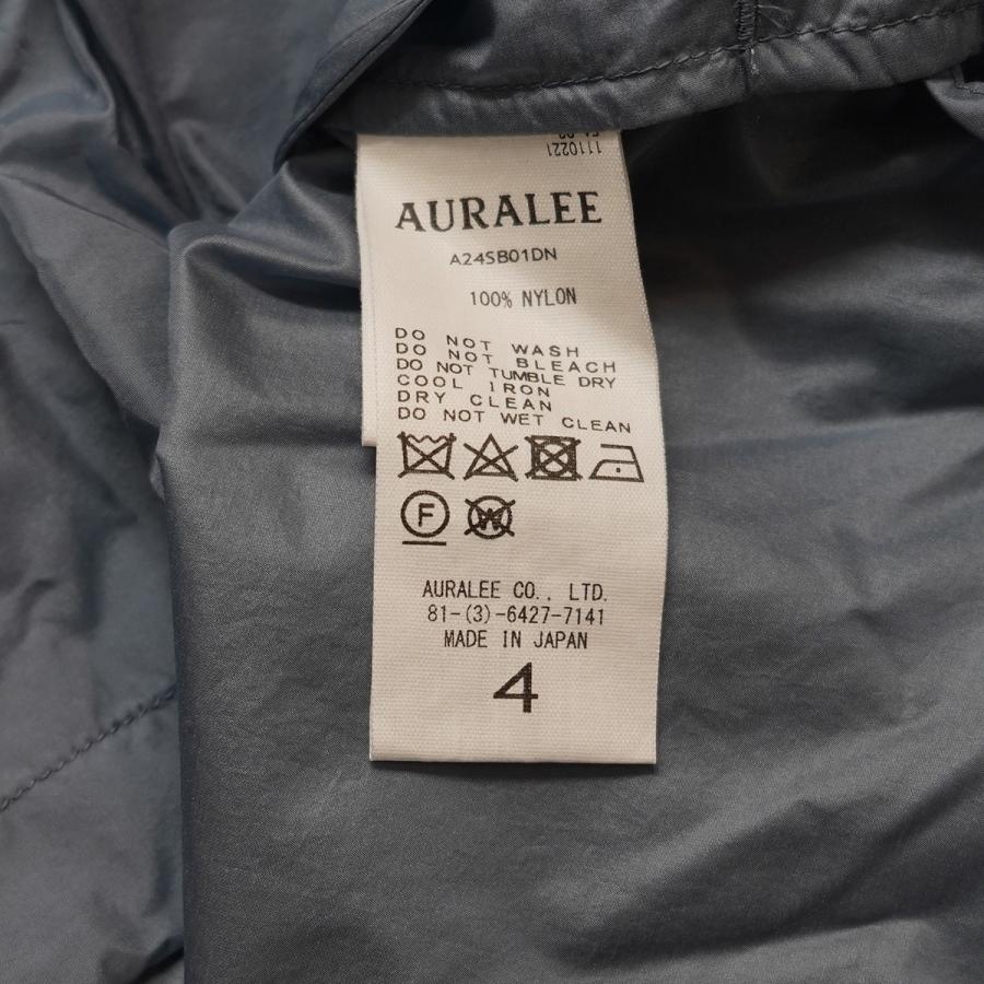AURALEE（オーラリー） AURALEE 24SS LIGHT NYLON HALF ZIP P／O