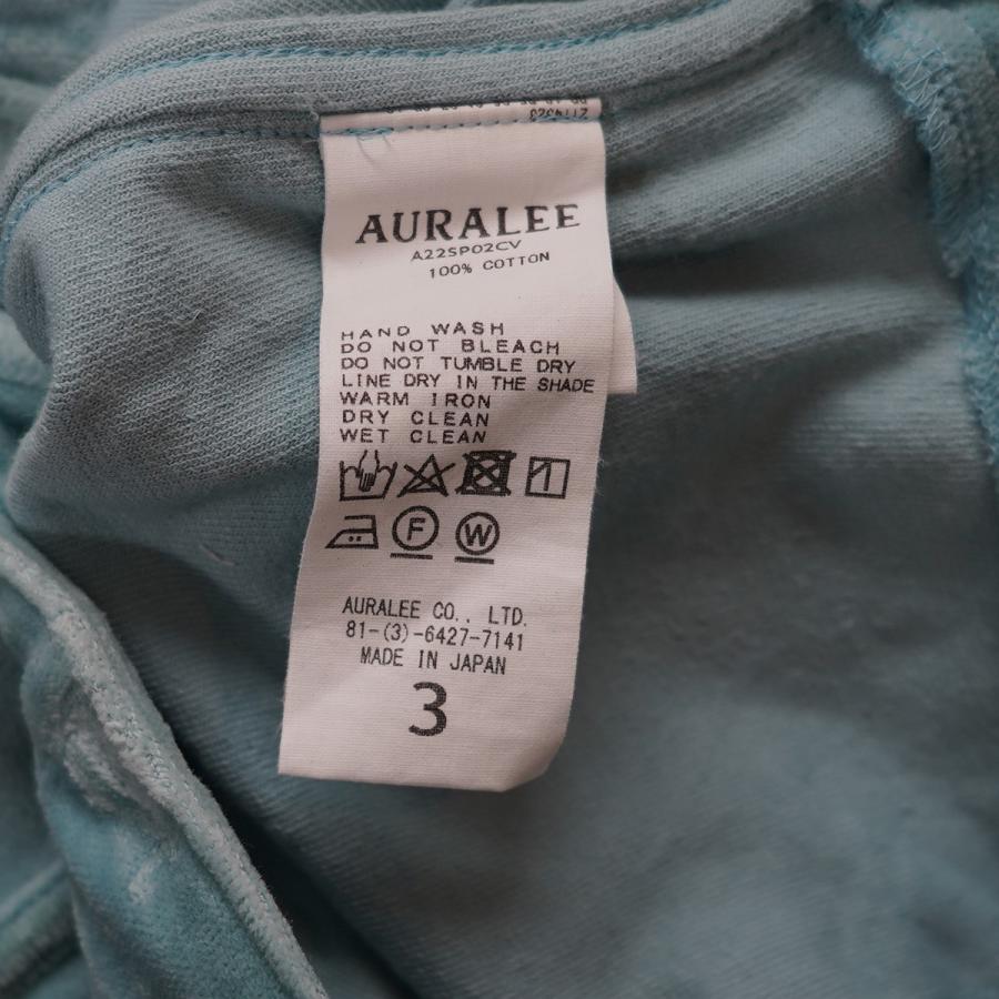 美品　AURALEE オーガニックコットンパンツ　サイズ30 アイボリー AURALEE / オーラリー | ORGANIC COTTON SLUB DUCK WIDE PANTS (メンズ