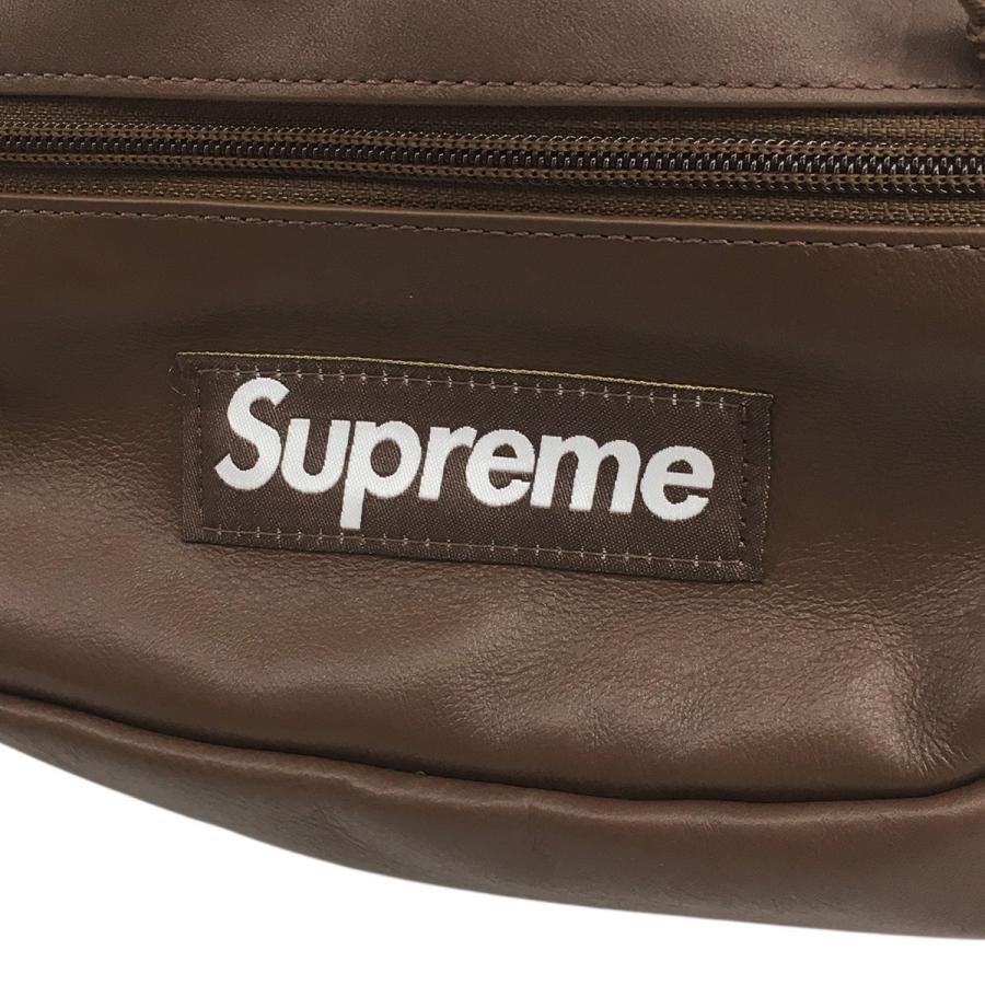Supreme 24aw Leather Waist Bag ブラウン Supreme（シュプリーム） Supreme 24AW Leather Waist Bag ボックス