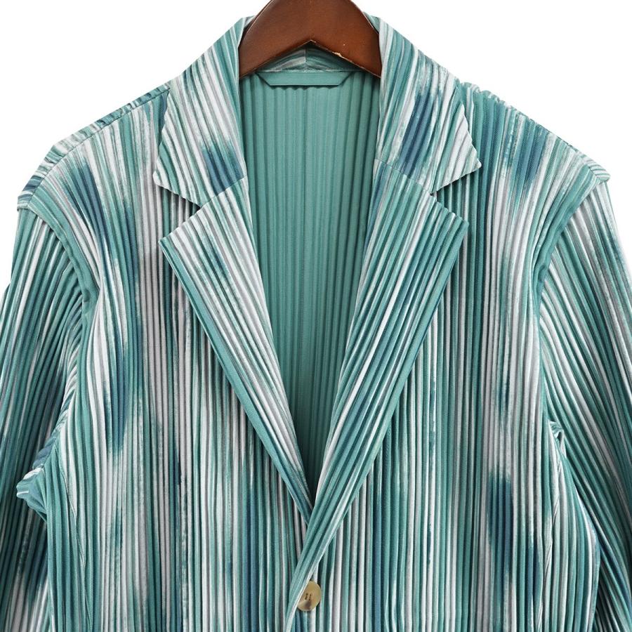 HOMME PLISSE ISSEY MIYAKE 【値下げ】HOMME 26SS BRUSHSTROKE STRIPE