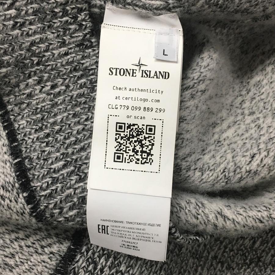 STONE ISLAND（ストーン アイランド） ロゴ パッチ ロールネック